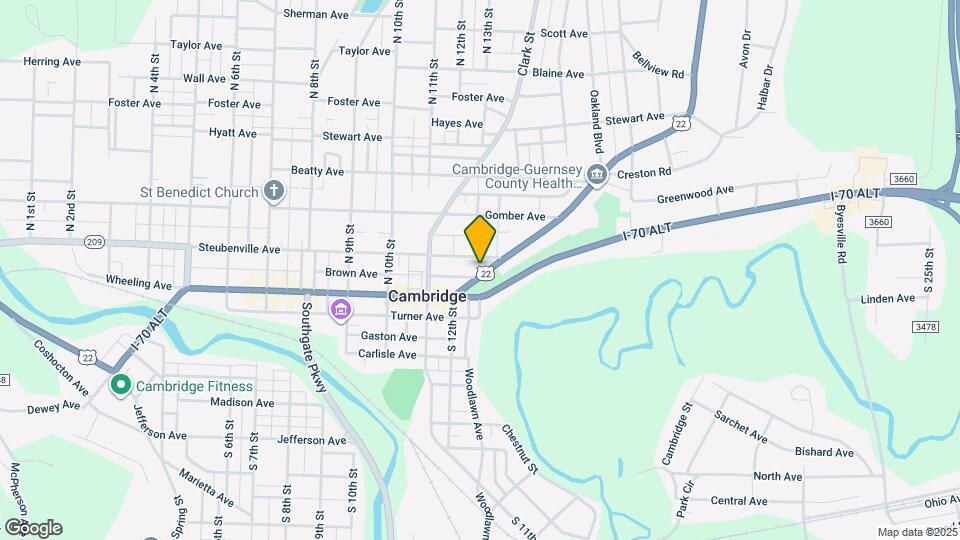 139 Highland Ave Map and Location Details