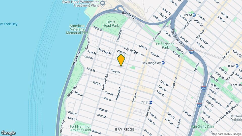 180 72nd St Map and Location Details