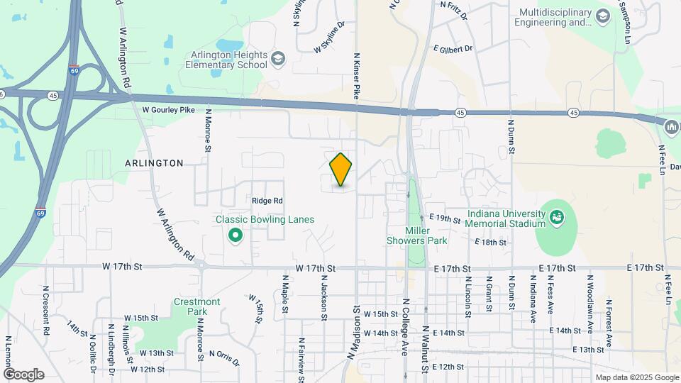 438 W Northlane Dr Map and Location Details