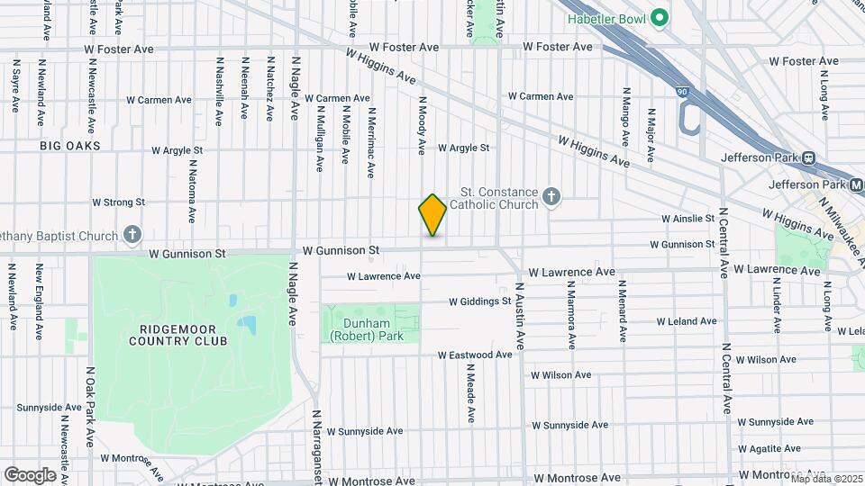 6112 W Gunninson St Map and Location Details