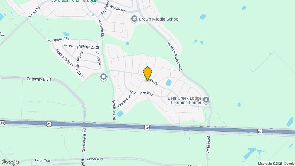 1213 Singletree Ct Map and Location Details