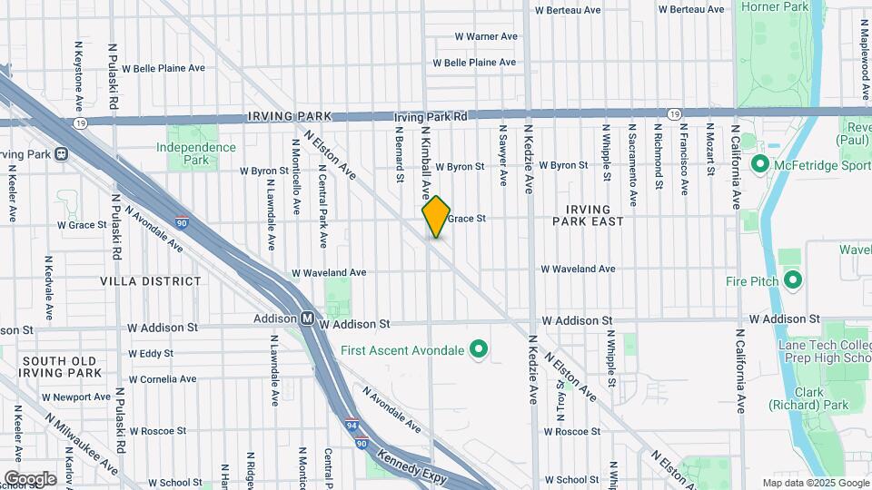 3731-3715 N Kimball Ave Map and Location Details