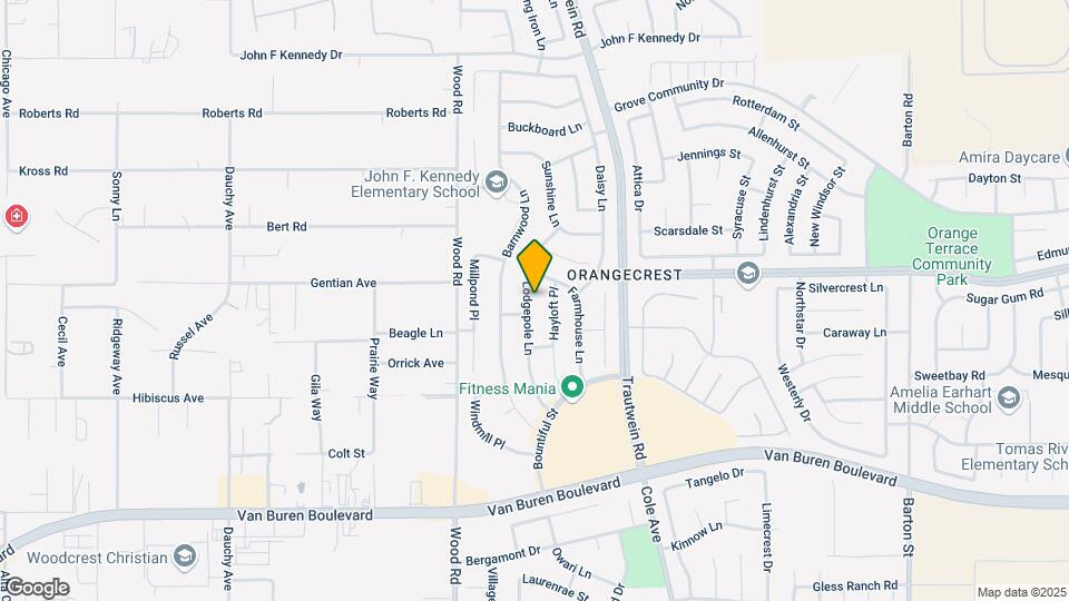 8530 Lodgepole Ln Map and Location Details