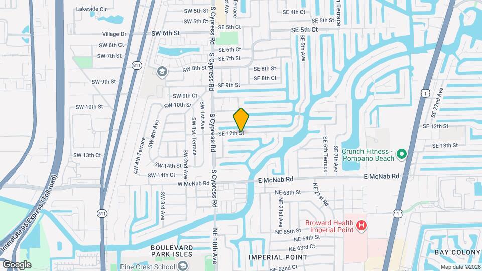 160 SE 12th St Mapa y Detalles de la Ubicación