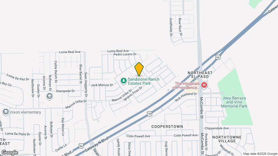 5469 Limestone Dr Map and Location Details