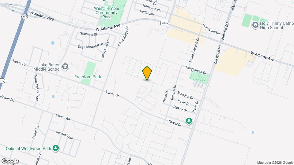 7703 Escarpment Dr Map and Location Details