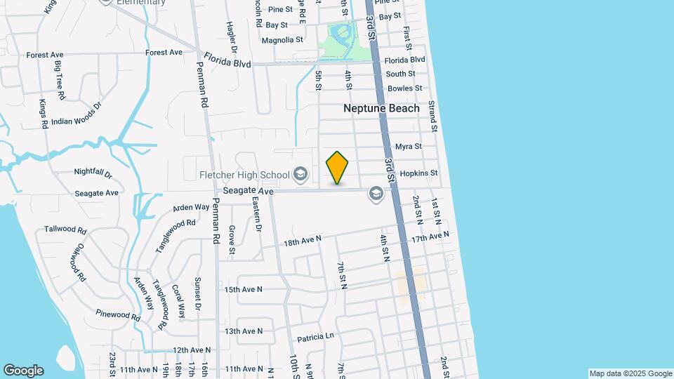 550 Seagate Ave Map and Location Details