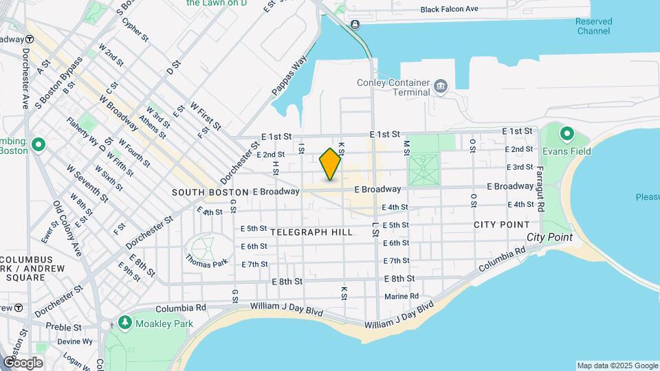 654 E Broadway, Unit 402 Map and Location Details