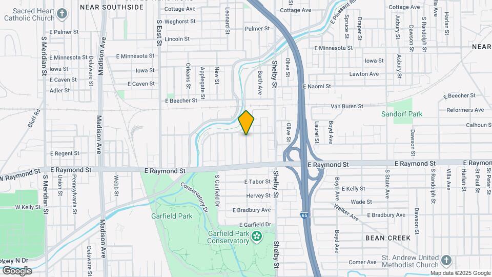 2111 Ringgold Ave Map and Location Details