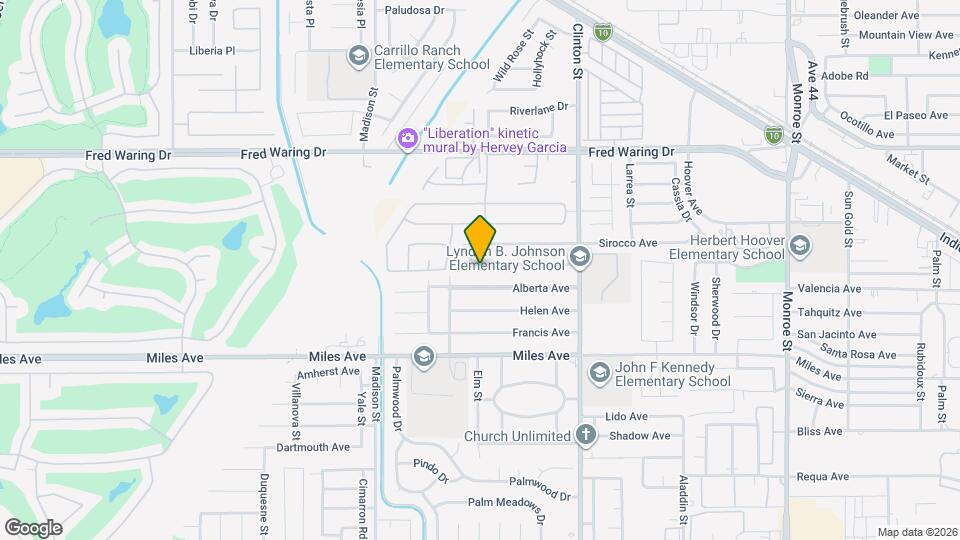 81247 Palmyra Ave Map and Location Details