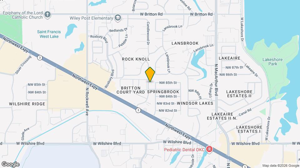 8510 Candlewood Dr Map and Location Details