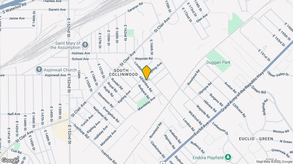 883 Alhambra Rd Mapa y Detalles de la Ubicación