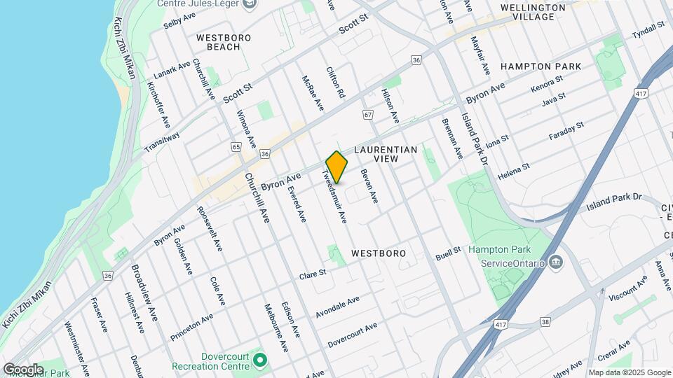 461 Tweedsmuir Ave Map and Location Details