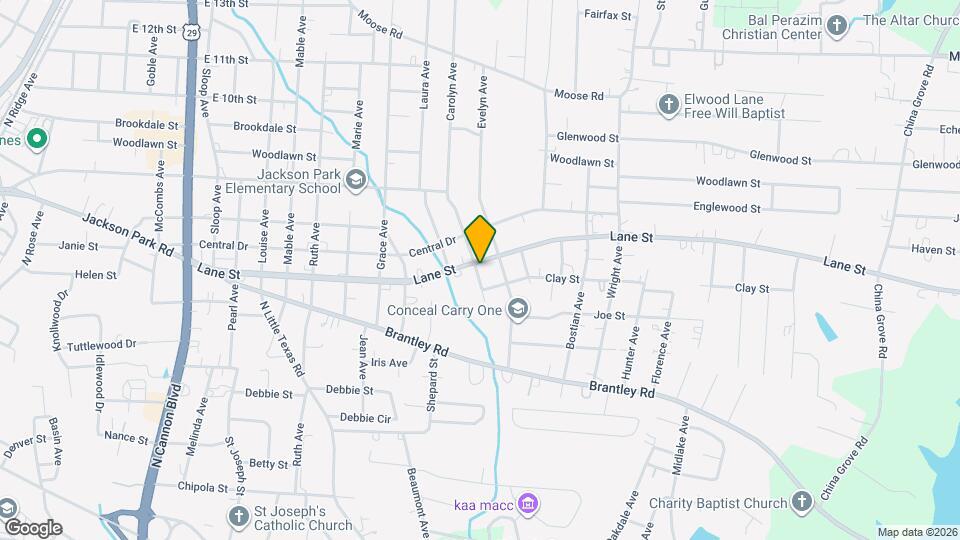 526 Carolyn Ave Map and Location Details