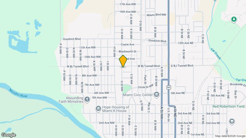 820 G St NW Map and Location Details