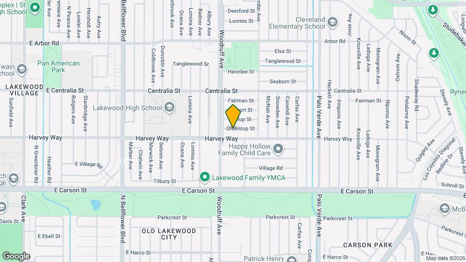 5922 Greentop St Map and Location Details