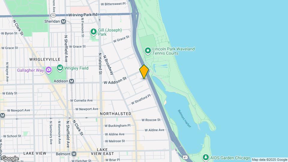 519 W Brompton Ave, Unit Unit 525-GDN Map and Location Details