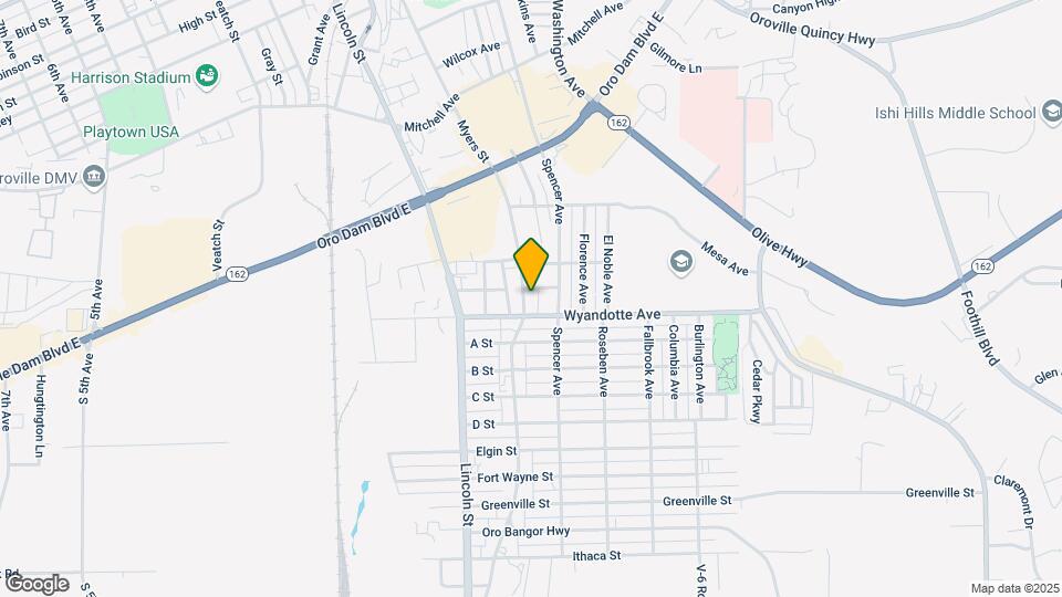 3025 Myers St Map and Location Details