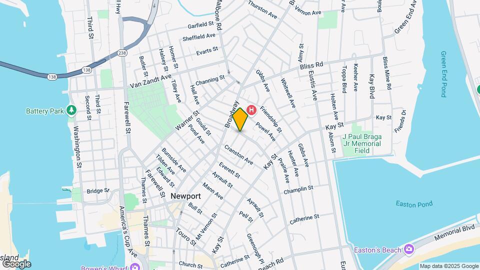13 Rhode Island Ave, Unit 1 Map and Location Details