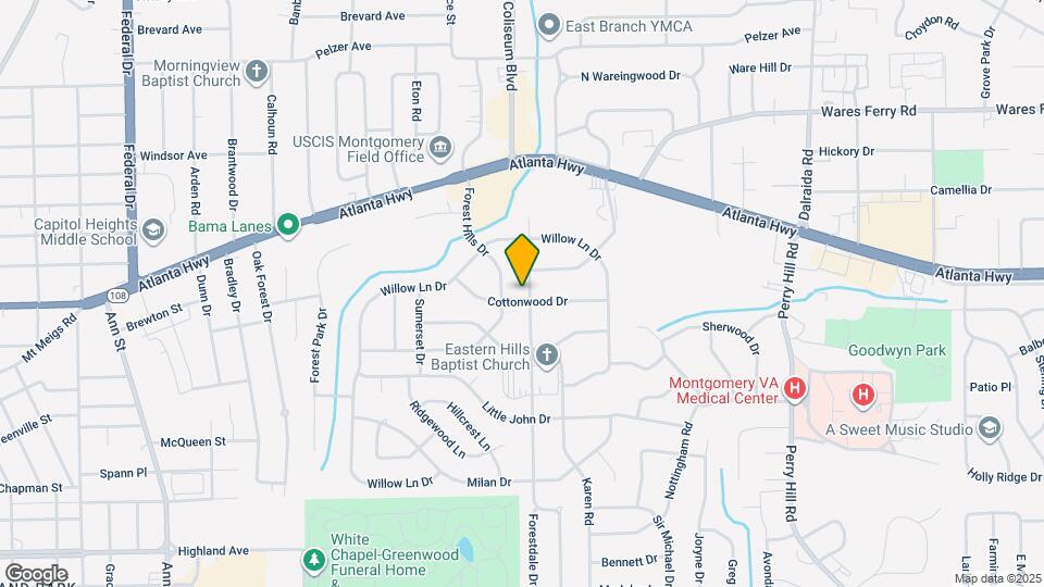 320 Green Ridge Rd Map and Location Details