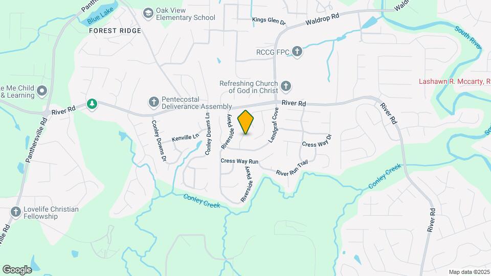 3756 Sandy Shoals Ln Map and Location Details