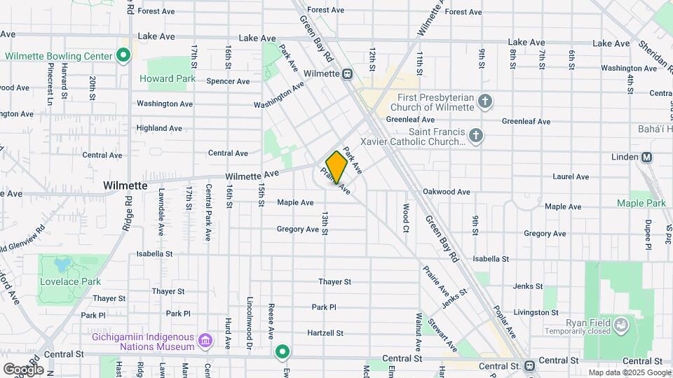 405 Prairie Ave Map and Location Details