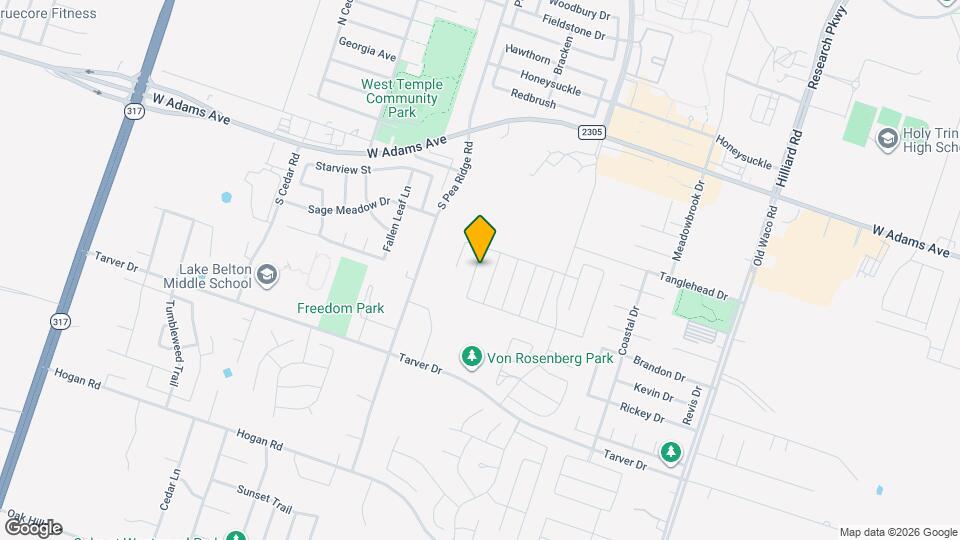 525 Thistle Brook Drive Map and Location Details