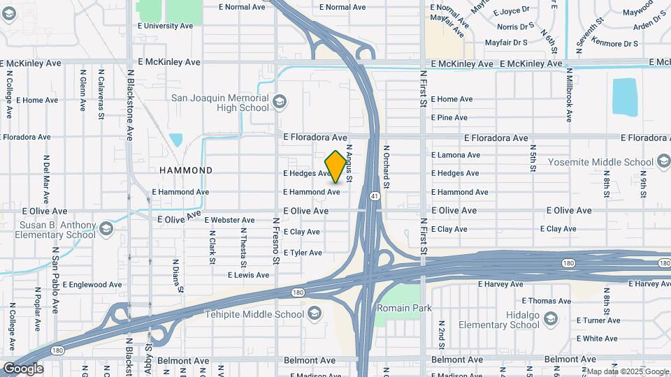 2811 E Hammond Ave Map and Location Details