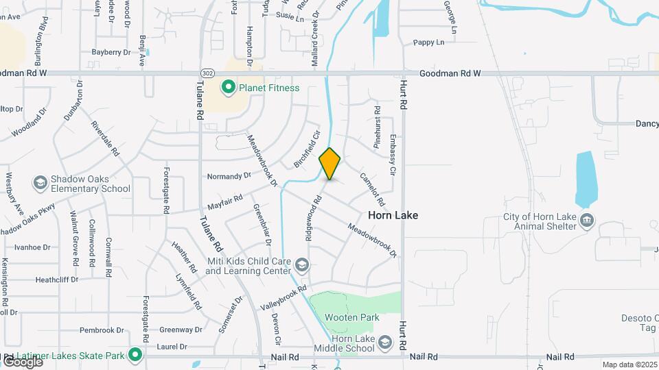 6520 Ridgewood Rd Map and Location Details