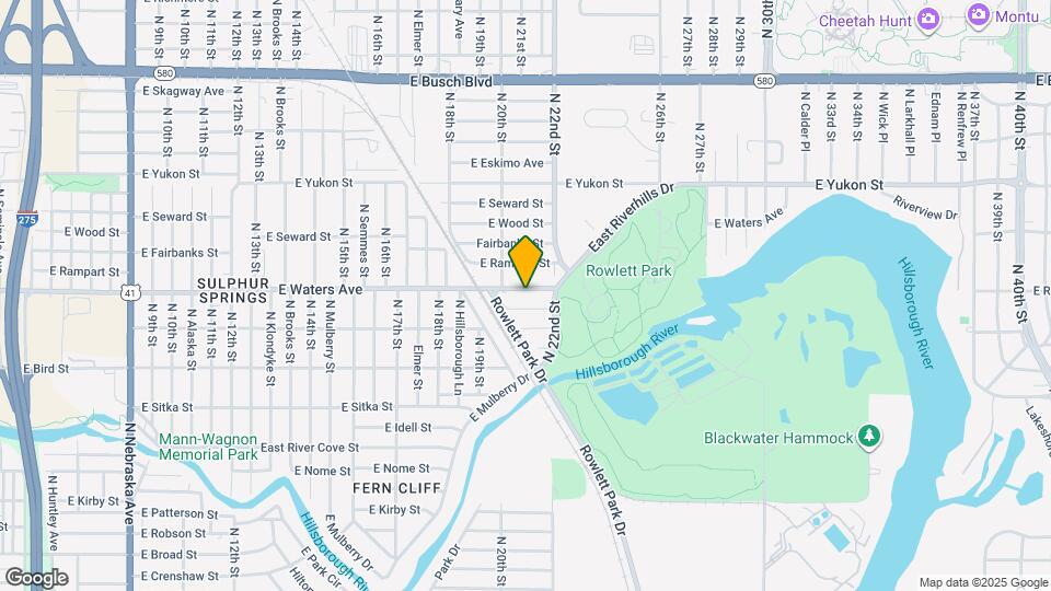 2013 E Waters Ave Map and Location Details