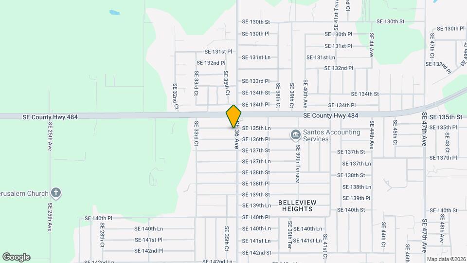 3570 SE 135th Ln Map and Location Details
