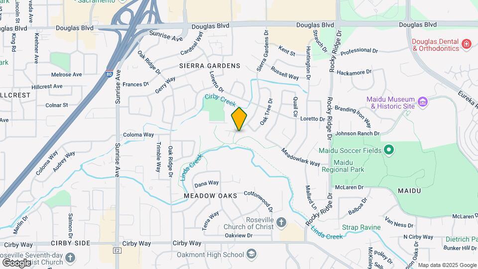 1504 Sierra Gardens Dr Map and Location Details