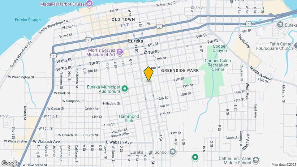 721-711 11th St Map and Location Details