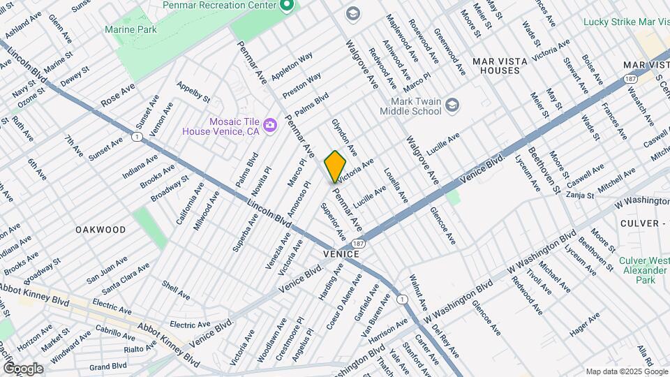 2202 Penmar Ave, Unit 2202 Map and Location Details