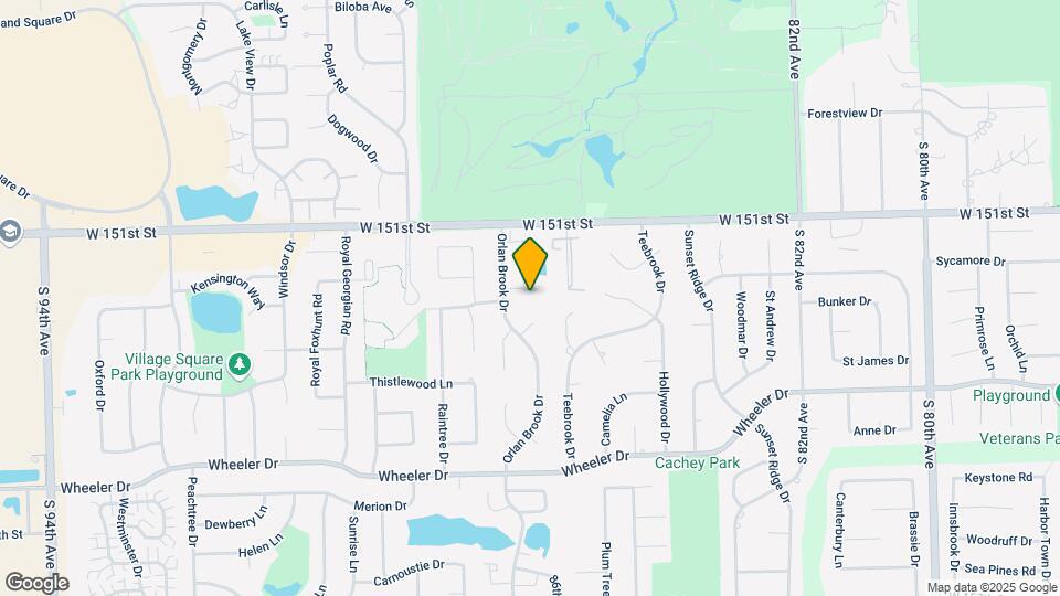 8619 Lexington Cir Map and Location Details