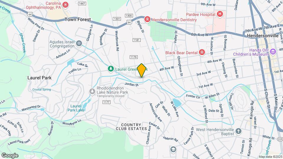 252 Wash Creek Dr Map and Location Details