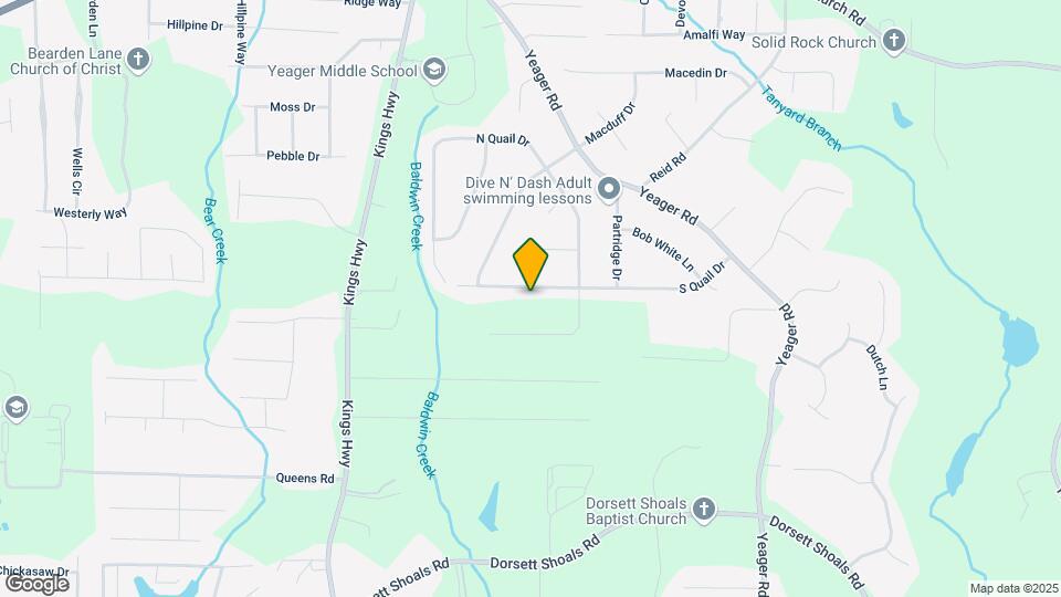 5885 S Quail Dr Map and Location Details