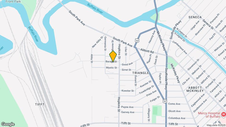 345 Baraga St Map and Location Details