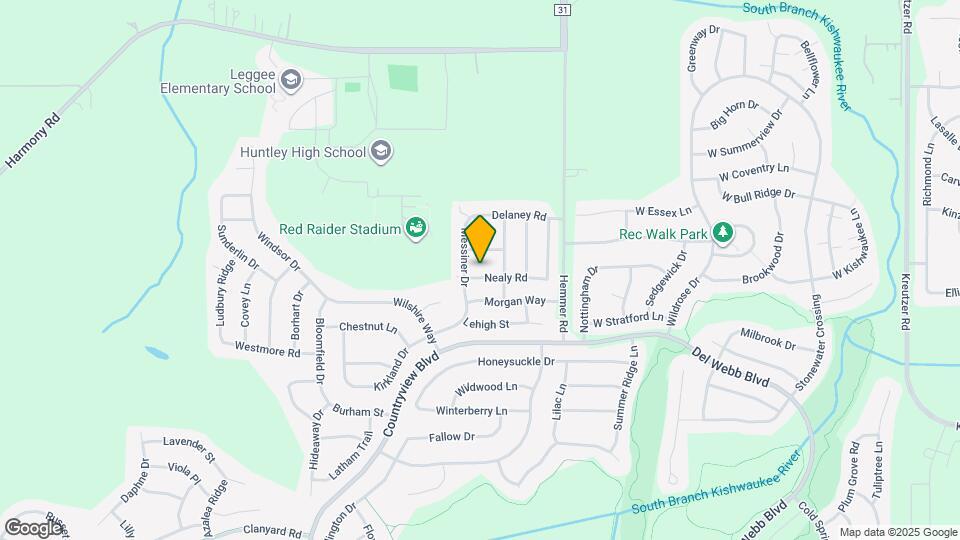 13528 Nealy Rd Map and Location Details