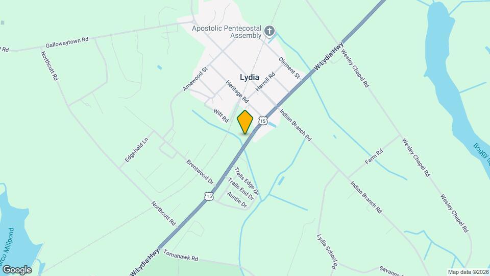 928 W Lydia Hwy Map and Location Details