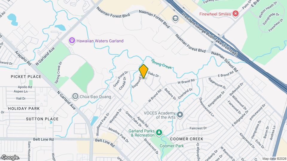 813 Honey Hill Dr Map and Location Details