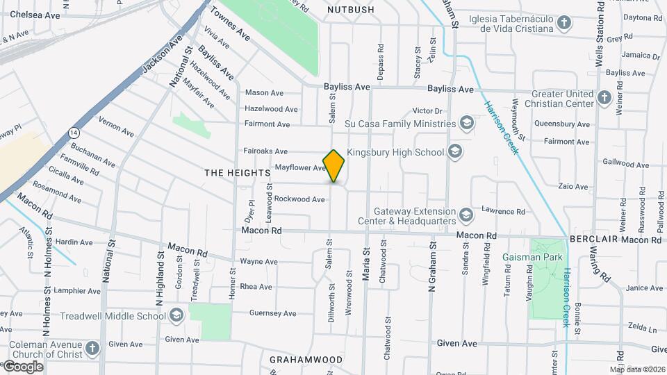 3811 Vernon Ave Map and Location Details