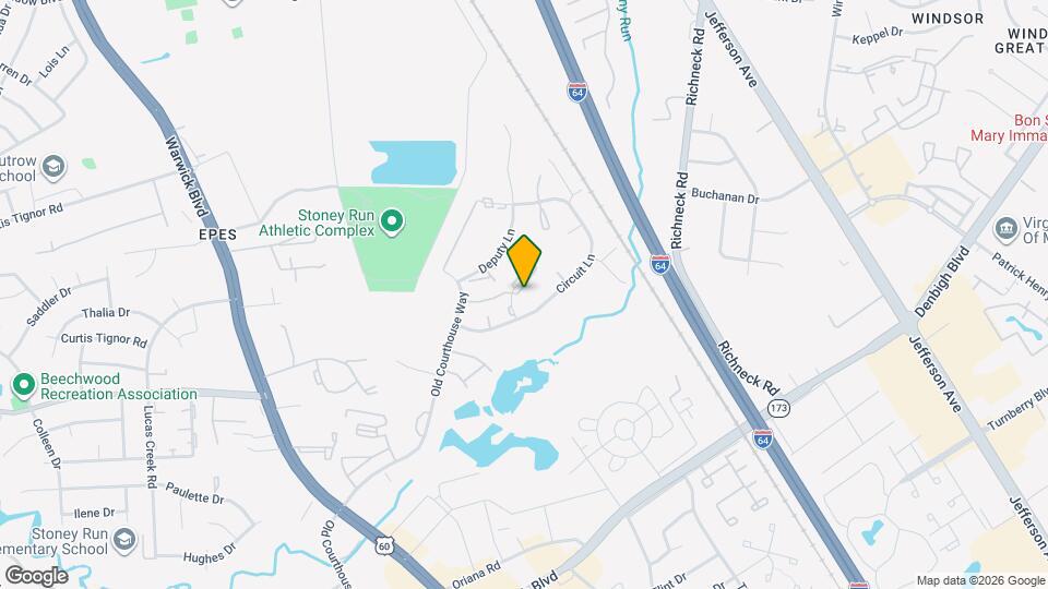 393 Jury Ln Map and Location Details