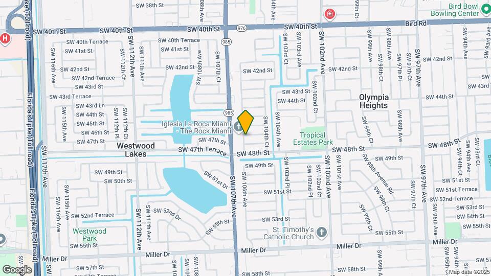 10520 SW 46th Terrace Map and Location Details