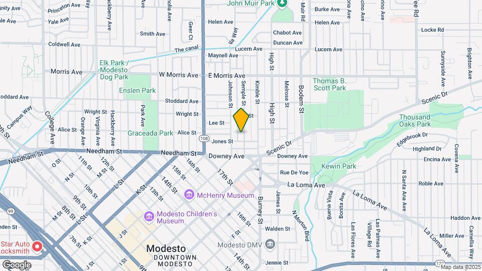 209 Semple St Map and Location Details
