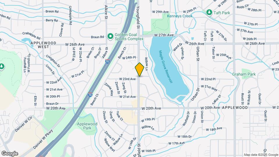 2330 Youngfield St Map and Location Details
