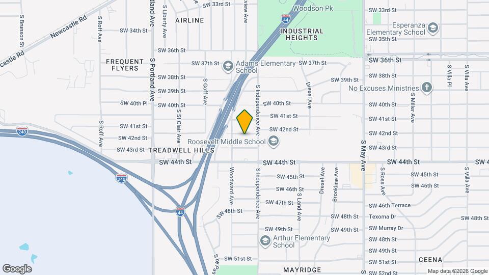 3324 SW 42nd St Map and Location Details