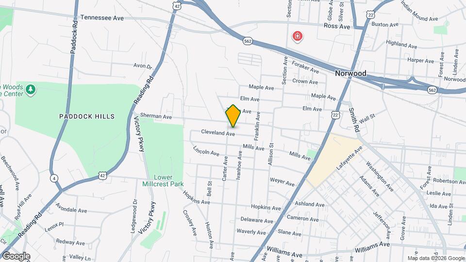 1808 Cleveland Ave, Unit 1808 unit 3 Map and Location Details