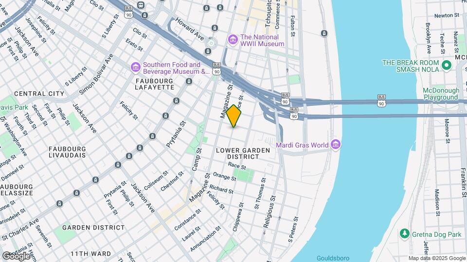 1360 Constance St, Unit 1360 Constance St. Map and Location Details