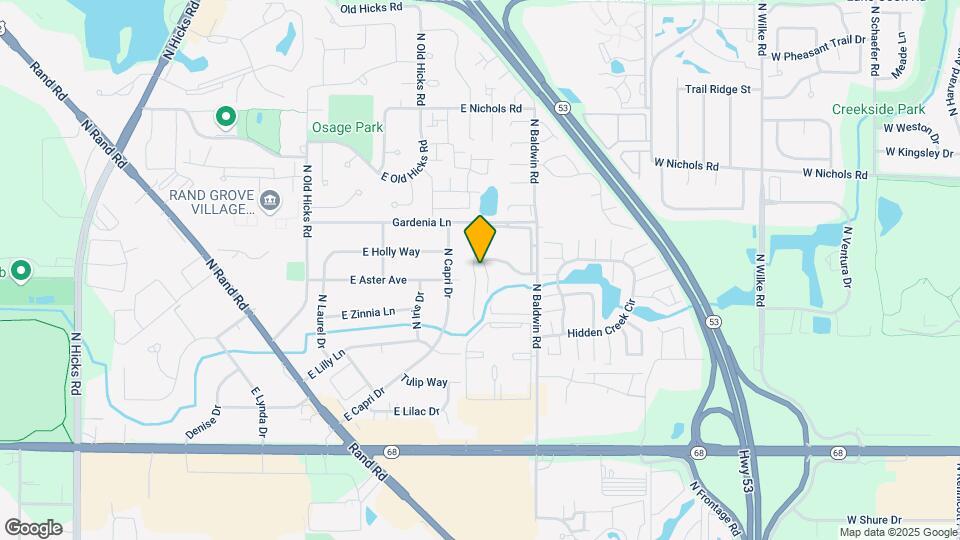 1822 N Green Ln S Map and Location Details